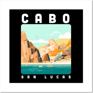 Cabo San Lucas Souvenir Mexico Family Group Trip Vacation Posters and Art